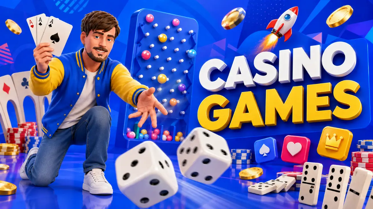Mr beast casino games and available formats